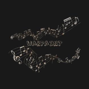 Musical Notes Vintage - Warpaint T-Shirt