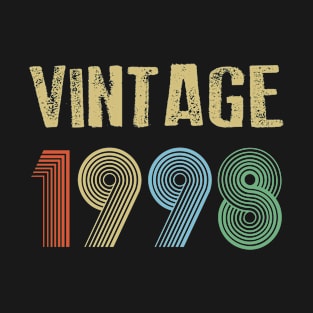 Vintage 1998 Birthday T-Shirt