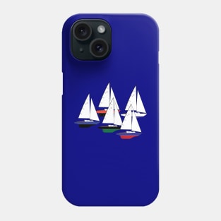 Pearson Ensign Sailboats Racing Phone Case