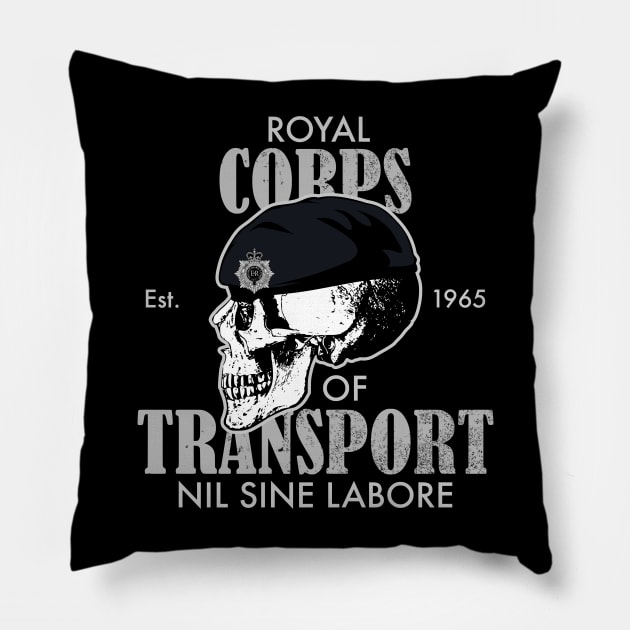 Royal Corps of Transport (distressed) Pillow by TCP