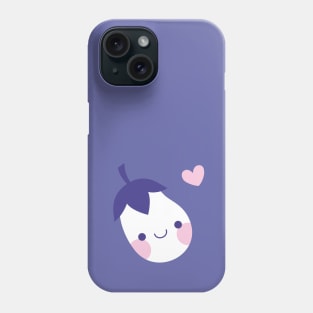 Cute white eggplant Phone Case