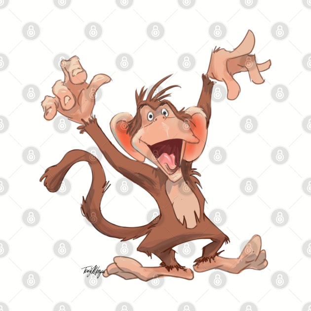 dancing monkey by Tony Morgan