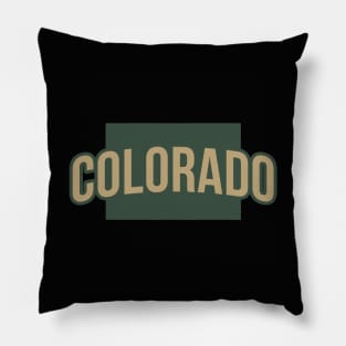 Colorado State Pillow