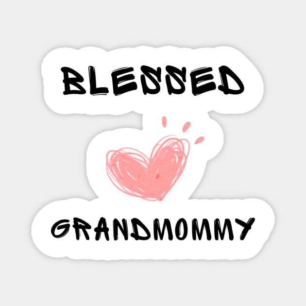 Blessed grandommy Magnet by IOANNISSKEVAS