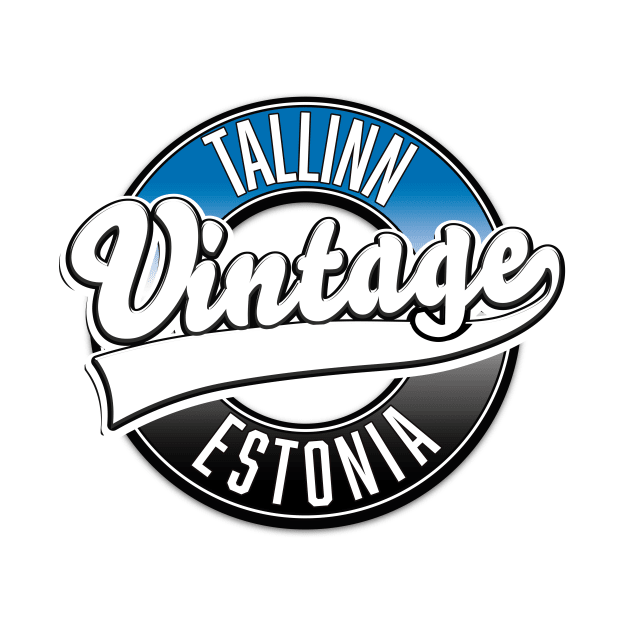 Estonia Tallinn vintage logo by nickemporium1