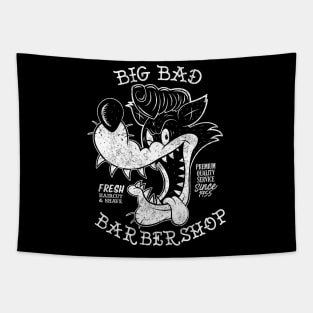 Big Bad Barbershop Tapestry