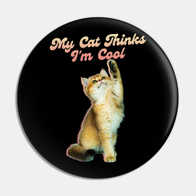 cat lover Pin by TShirtHook