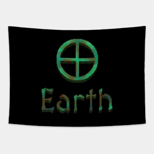 Verdigris Earth Tapestry