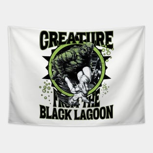Creature from ther Black LagoonMonster Movie Classic Distressed look Tapestry