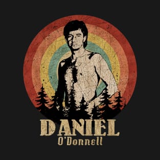 Retro Sunset Sexy Daniel O'Donnell T-Shirt