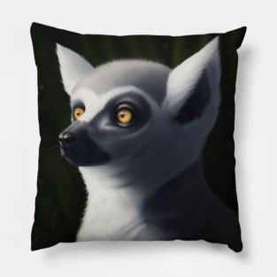 Ring-tailed Lemur Pillow