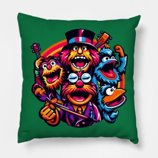 Dr Teeth And The Electric Mayhem #004 Pillow