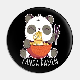 Panda Ramen Pin