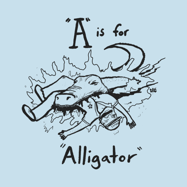 A is for Alligator by Thedakarts