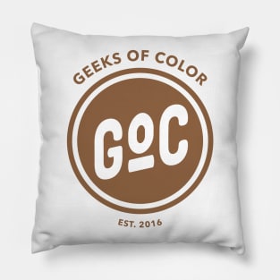 Cacao Geek of Color Pillow