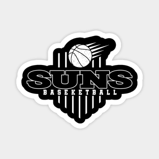 Vintage Pattern Suns Sports Proud Name Classic Magnet