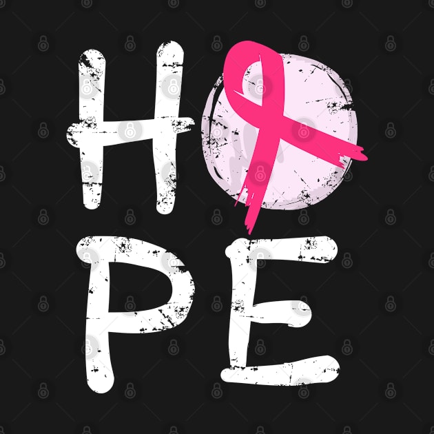 Breast Cancer Awareness Gift Support Spread The Hope Print by Linco