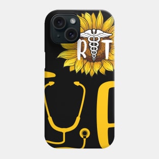 Sunflower Proud Respiratory Therapist Phone Case