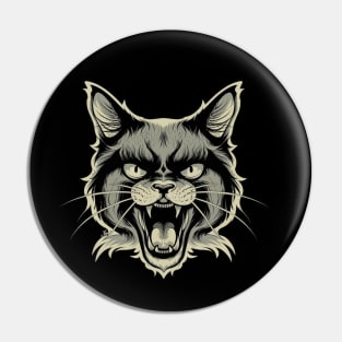 Angry Cat Swift Pin