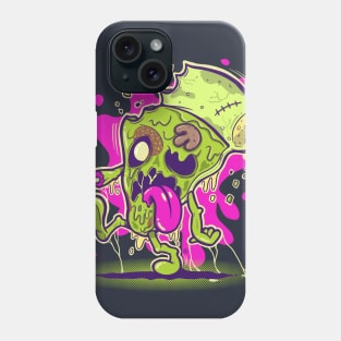 ZOMBIE PIZZA Phone Case