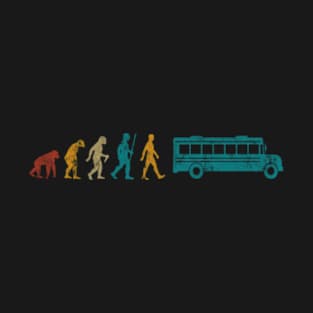 Bus Driver Evolution T-Shirt