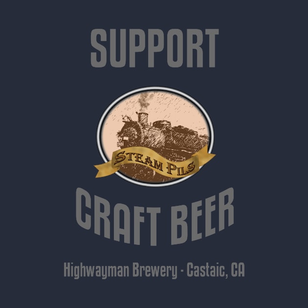 HMB Support Craft Beer: Steam Pils by kevos