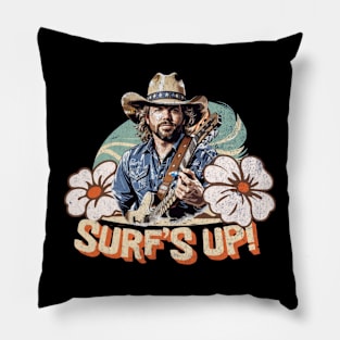 surf's up //flower v4 Pillow