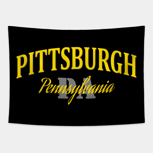 City Pride: Pittsburgh, PA Tapestry by Naves