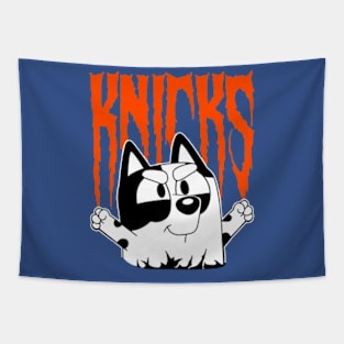 Bluey Knicks Basketball Tapestry