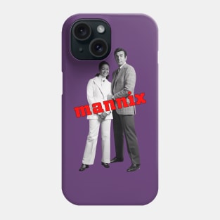 Mannix - Mike Connors, Gail Fisher - 60s/70s Cop Show Phone Case