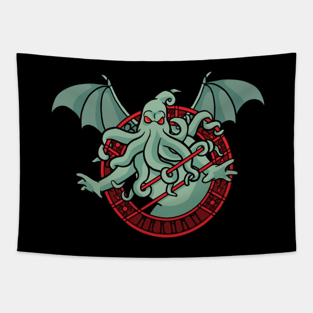 Arkham Ghostbusters Tapestry by freeboot