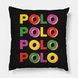 Multicolour Polo Shirt Pillow