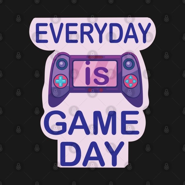 Everyday is Game Day Joystick Design for kids by ArtoBagsPlus