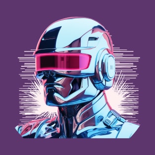 Vaporwave RoboCop T-Shirt