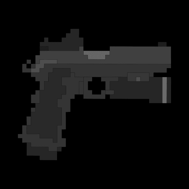 8 bit pistol by 752 Designs