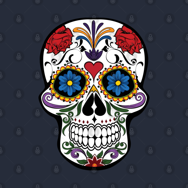 Discover Mexican Skull - Mexican Skull - T-Shirt