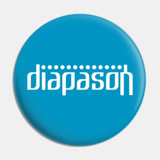 Diapason Musical Theme Pin