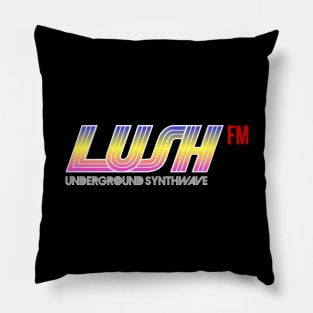 Lush FM - Underground Synthwave Pillow