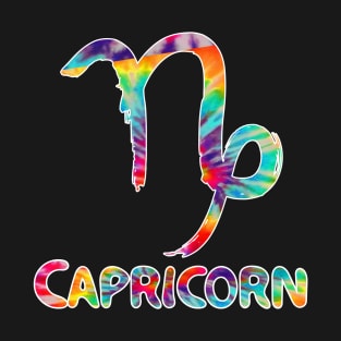 Capricorn tie dye T-Shirt