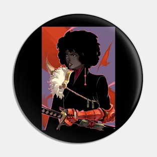 Voodoo Samurai Pin