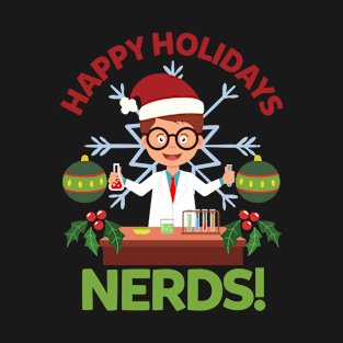 Nerdy Happy Holidays T-Shirt