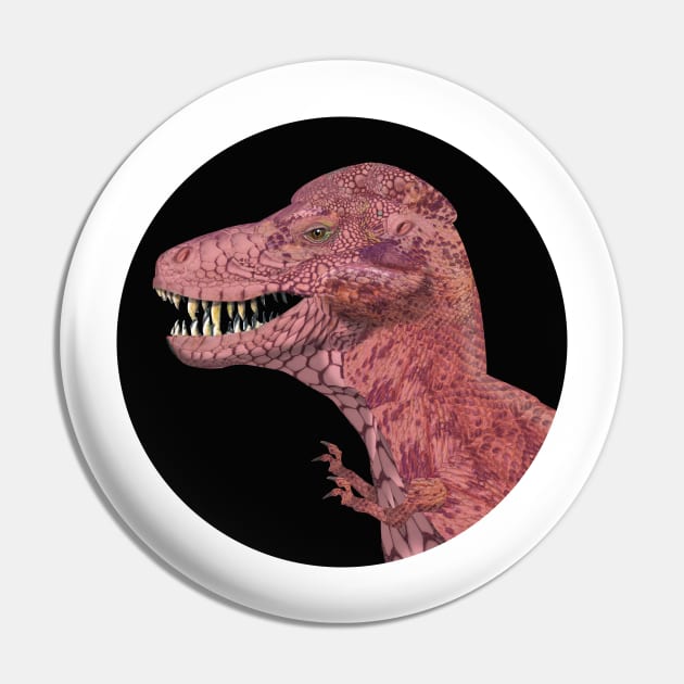 T-Rex Pin by Wickedcartoons