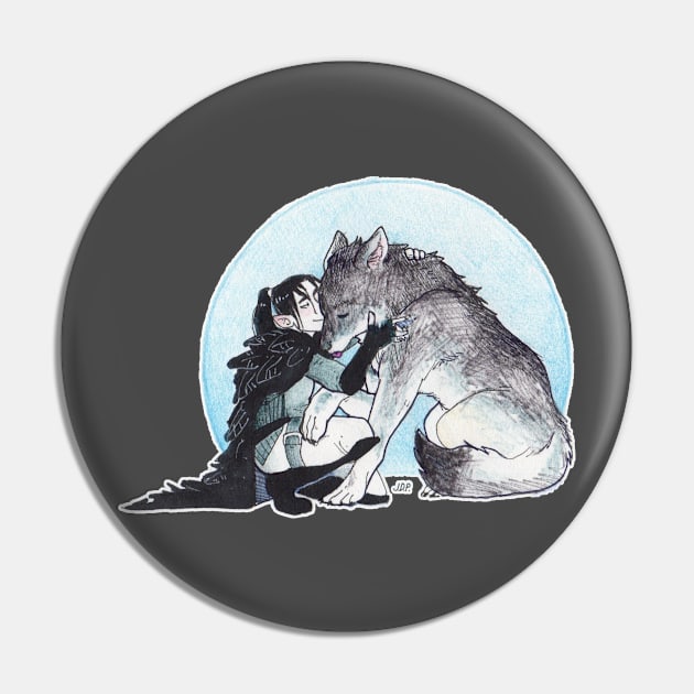 Her Champion and his companion Pin by jonesylium