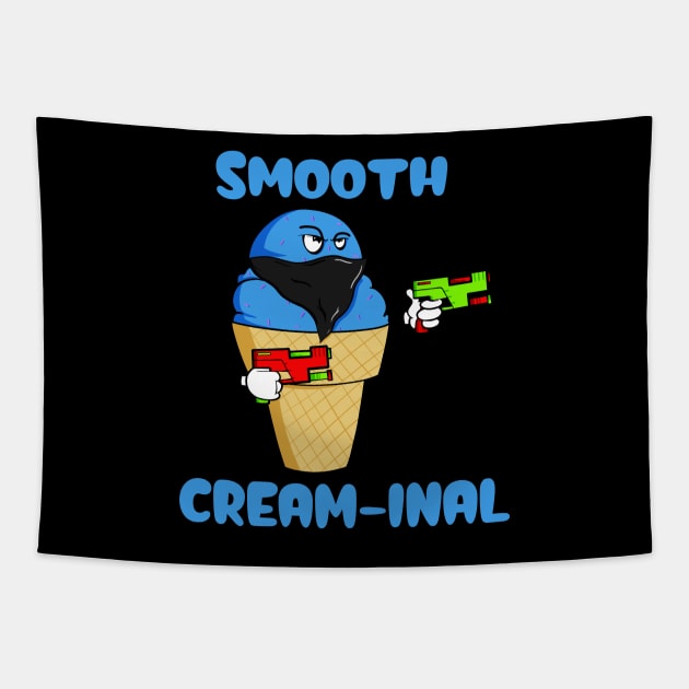 Smooth Cream-Inal Tapestry by Art by Nabes