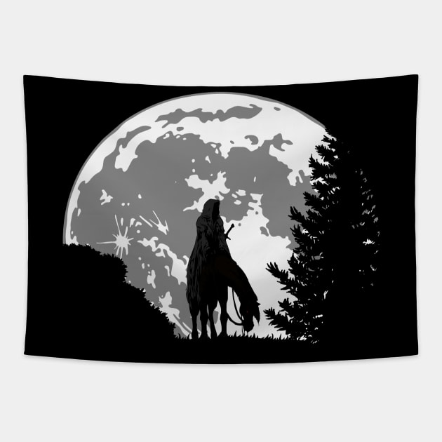 Witch King in Moon Tapestry by Taki93