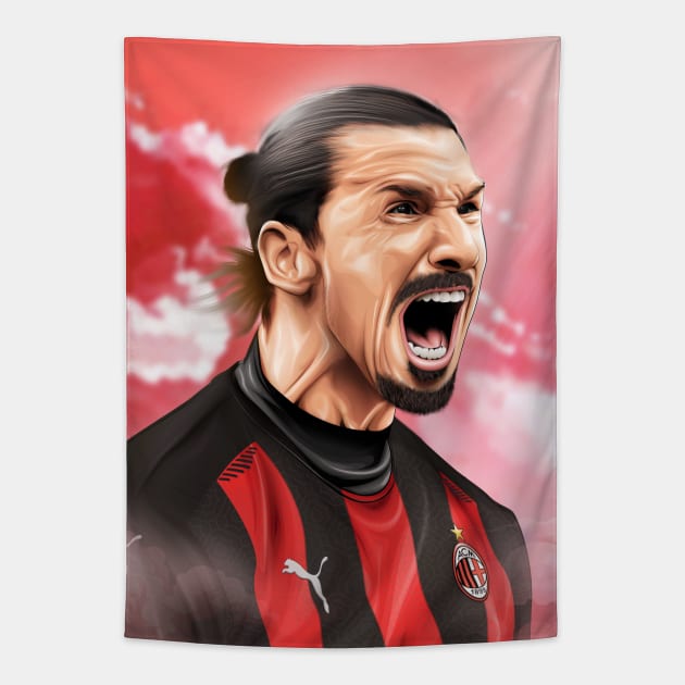 THE GOD / ZLATAN Tapestry by Jey13