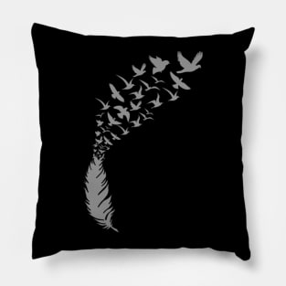 Birds of the same Feathers Pillow