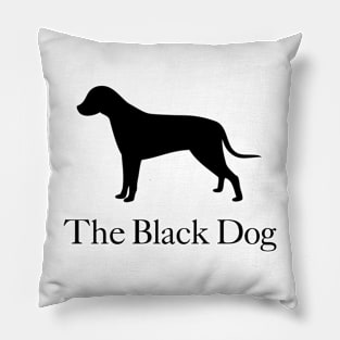 The Black Dog - Taylor Swift Tortured Poets Department TTPD Pillow