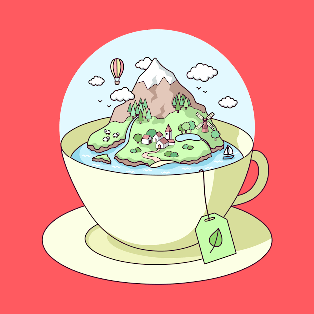 Tea Island by sombrasblancas