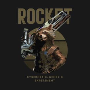 Rocket Cybernetic Raccoon T-Shirt